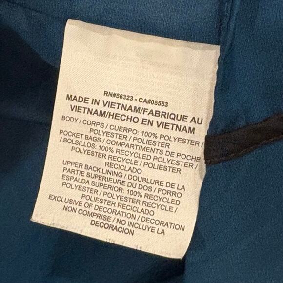 Nike Womens Windbreaker Jacket Size Large Full Zip Hooded Running Coat Training - Picture 5 of 9